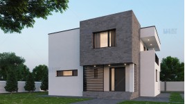 Proiect casa parter + etaj (119 mp) - Cubiqa